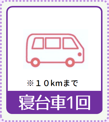 寝台車1回